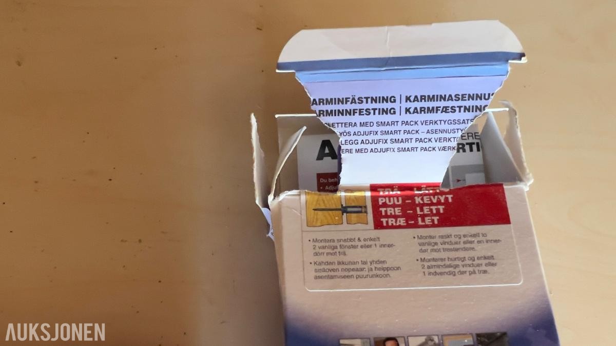 Div deler etter oppussing