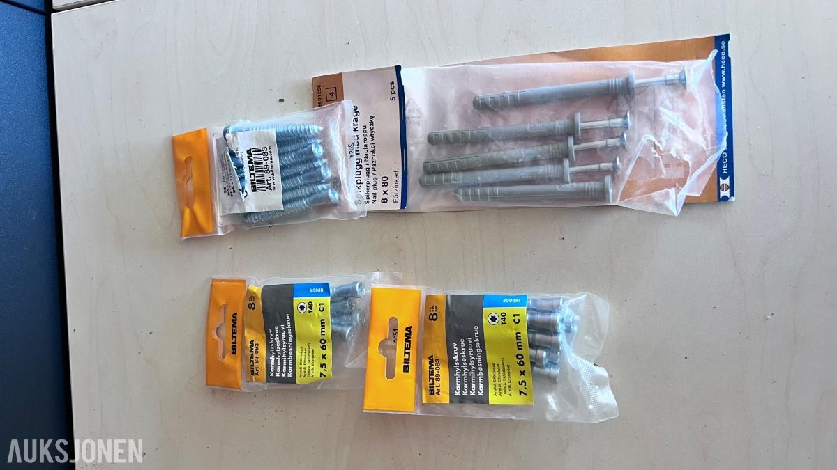Div deler etter oppussing