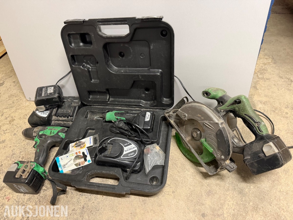 Hitachi Sirkelsag, Multisliper og Drill