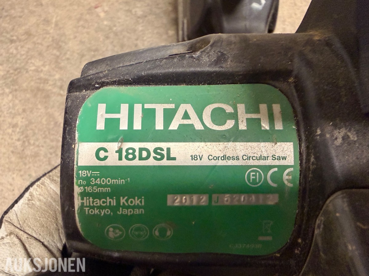 Hitachi Sirkelsag, Multisliper og Drill