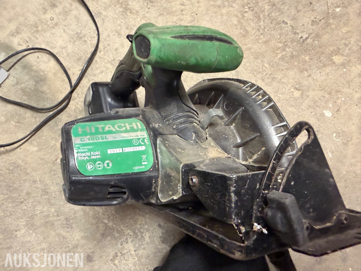 Hitachi Sirkelsag, Multisliper og Drill