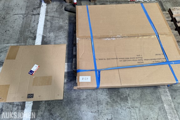 Rundt LED-speil Ø90cm og Alterna Milano speil