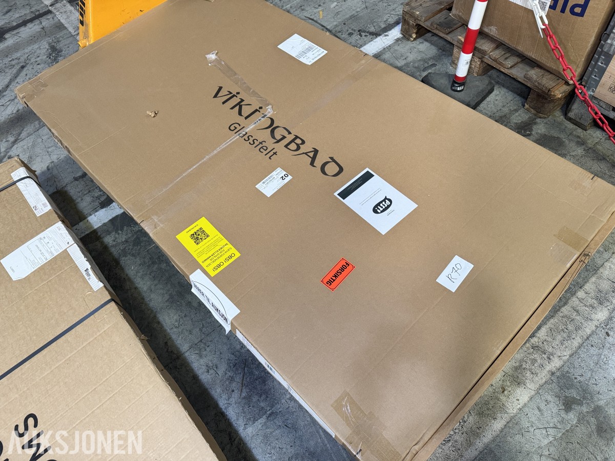 Vikingbad Glassfelt uten profil LIAM 100