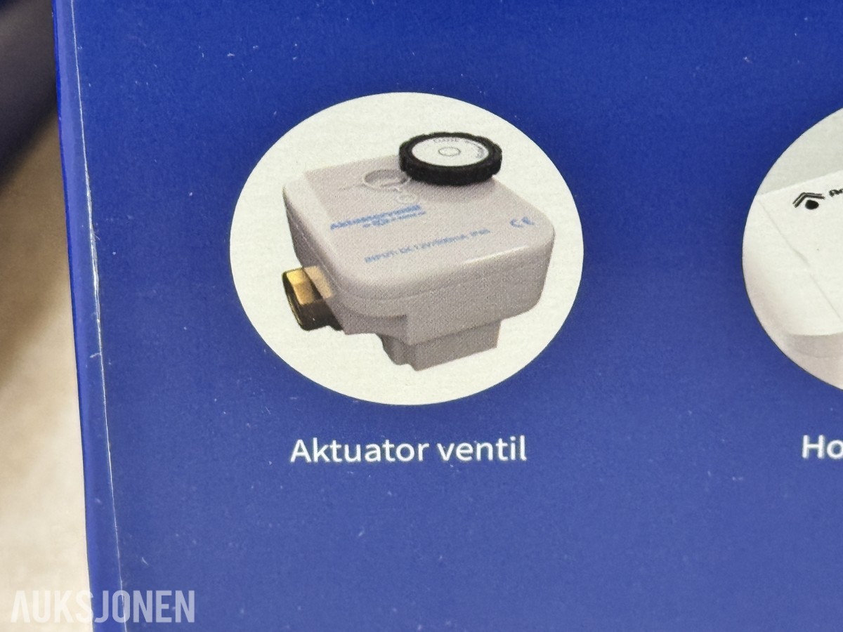 2 stk Aqualarm Trådløs vannlekkasjestopper 3/4 tommer 