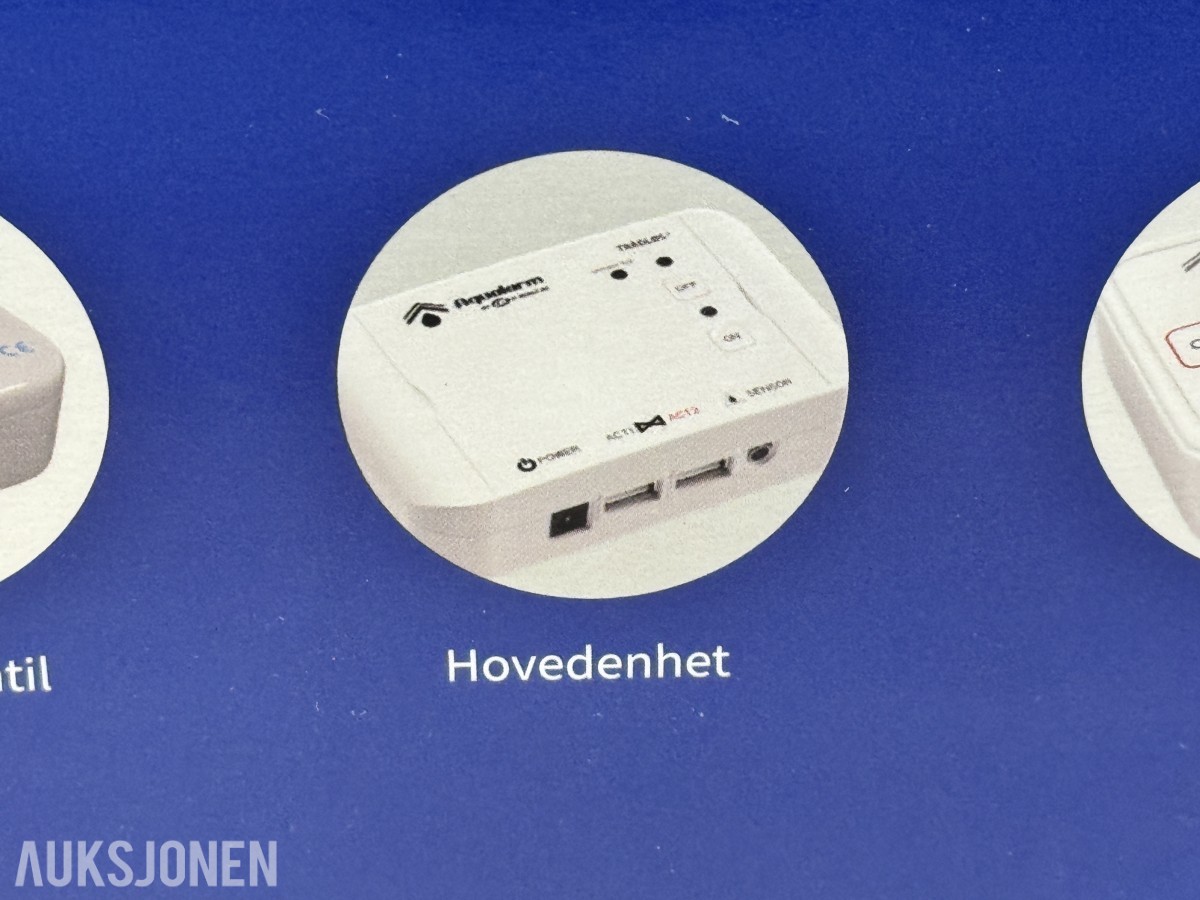2 stk Aqualarm Trådløs vannlekkasjestopper 3/4 tommer