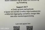 2 stk Aqualarm Trådløs vannlekkasjestopper 3/4 tommer 