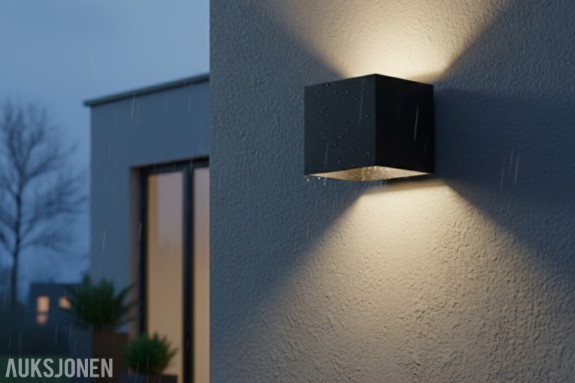 20 stykk Profesjonell opp/ned LED veggbelysning-2 x 350 lumen! Moderne Kubisk design!