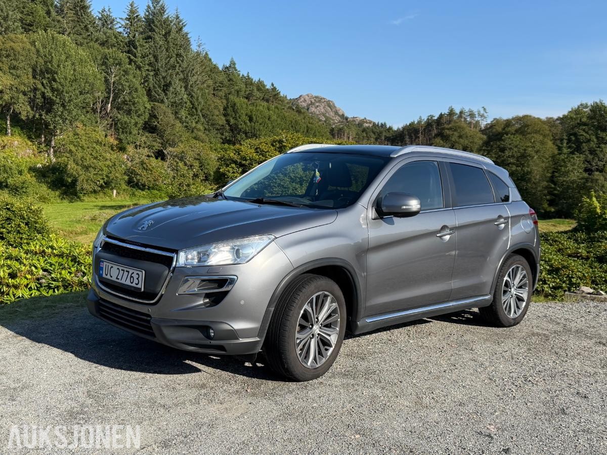 2013 Peugeot 4008 1.6 Diesel 114hk 4X4 Cruisekontroll, Ryggekamera, Navigasjon