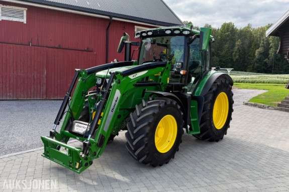 2024 JOHN DEERE 6R 150, FULLSPEKKET, 5 ÅR GARANTI, EUOK2028, KUN 800 TIMER, NY STARFIRE 7000 MEDFØLGER