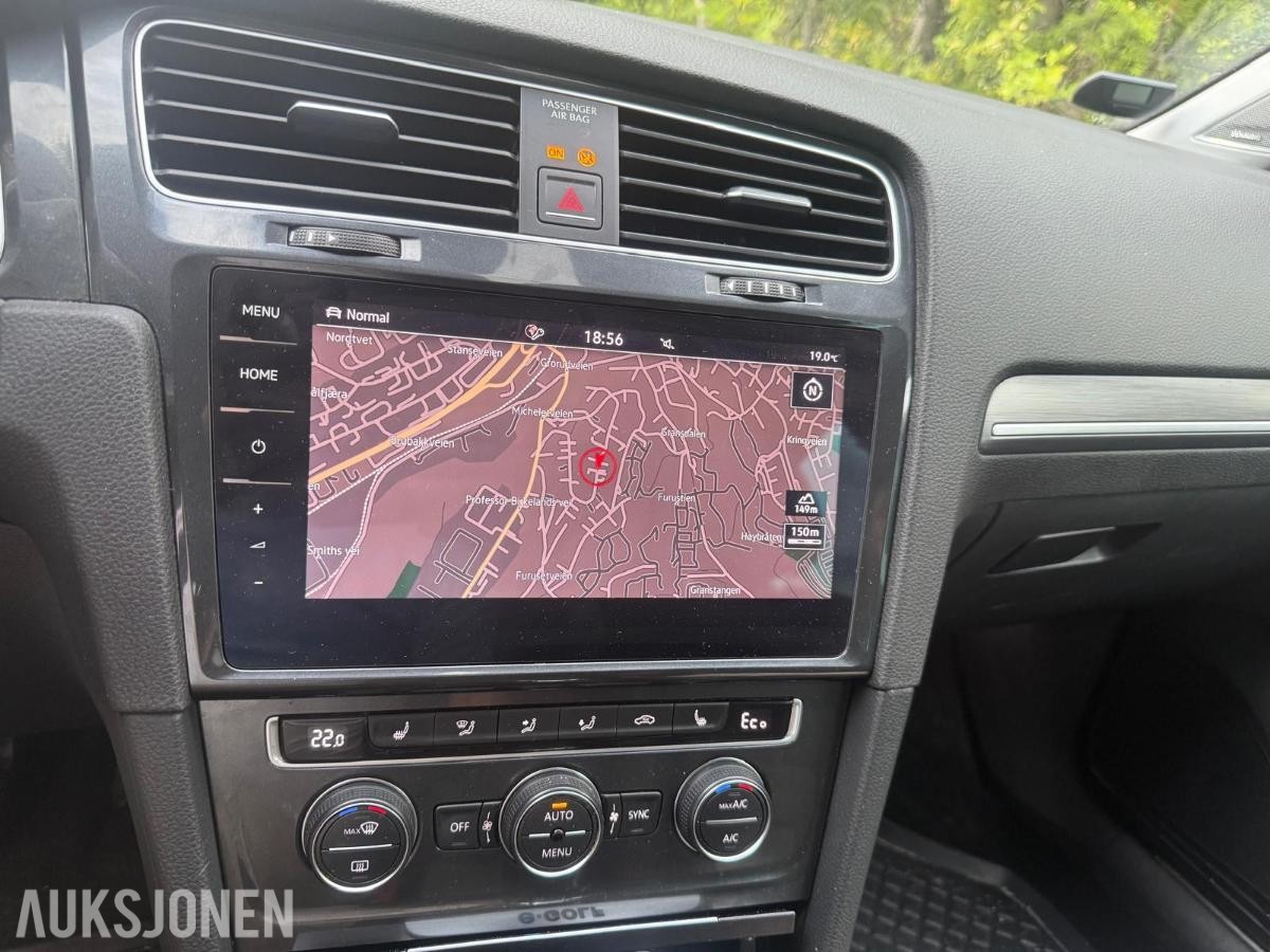 2018 Volkswagen E-Golf Ryggekamera, EU ok til 03.2028