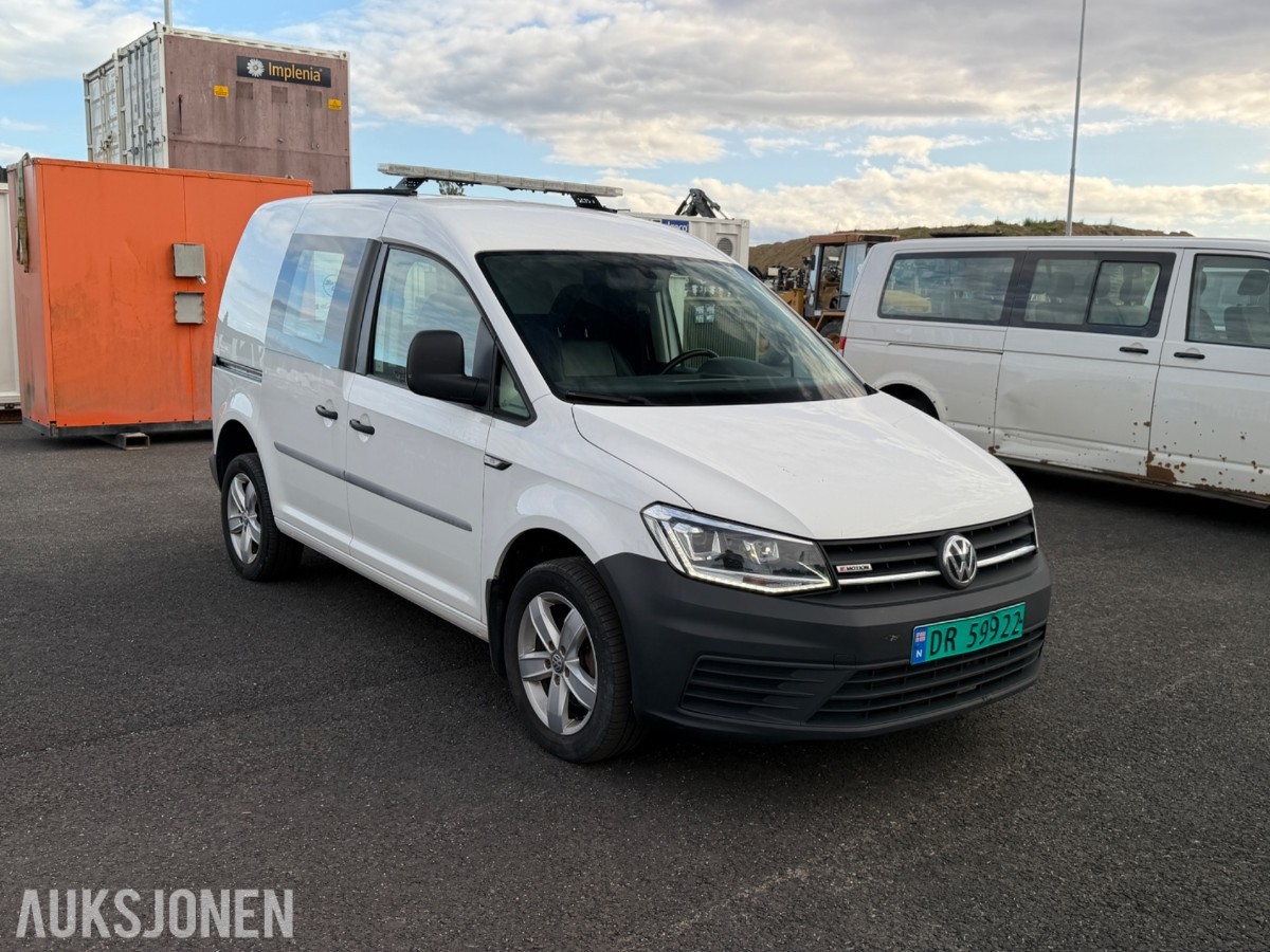 2019 Volkswagen Caddy 2,0 TDI 150hk 4Motion aut, 107447km, EUOK2027