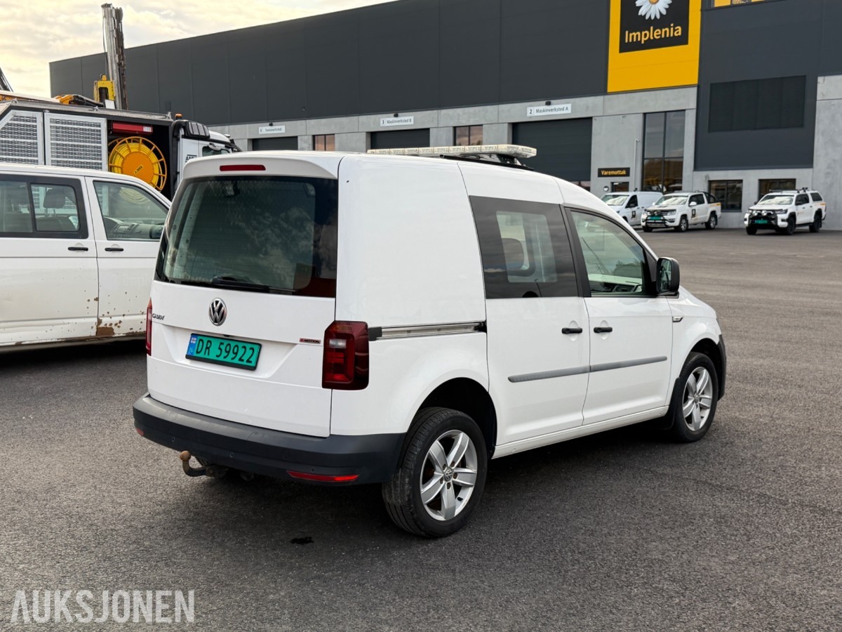 2019 Volkswagen Caddy 2,0 TDI 150hk 4Motion aut, 107447km, EUOK2027