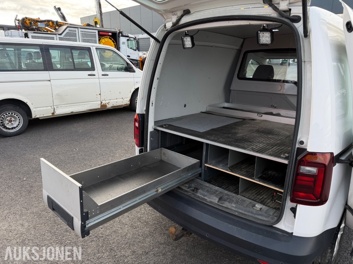 2019 Volkswagen Caddy 2,0 TDI 150hk 4Motion aut, 107447km, EUOK2027