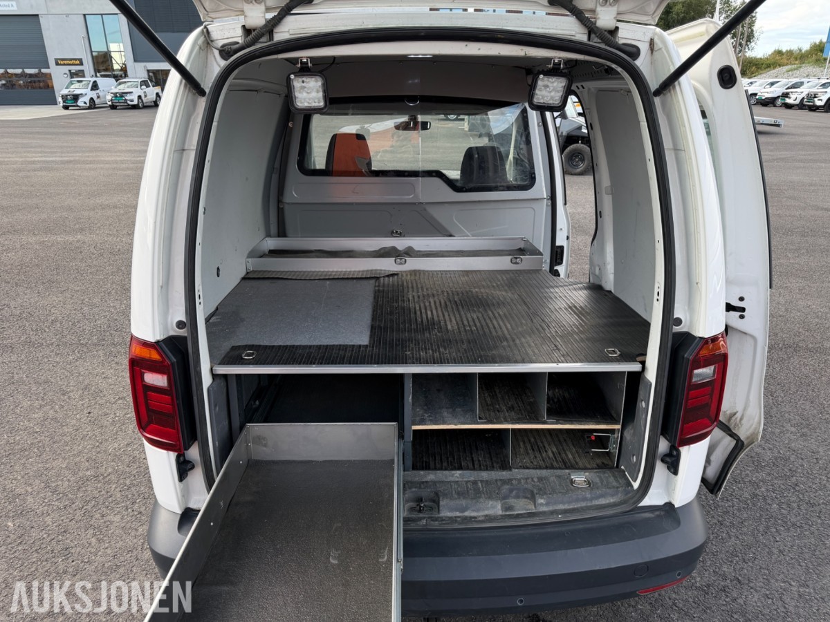 2019 Volkswagen Caddy 2,0 TDI 150hk 4Motion aut, 107447km, EUOK2027
