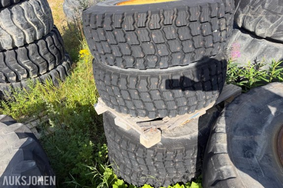Michelin hjullasterhjul - 17.5R25 - Med Cat felger