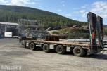 2014 Carnehl Sattelanhanger maskinhenger med 54460 kg nyttelast