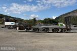 2014 Carnehl Sattelanhanger maskinhenger med 54460 kg nyttelast