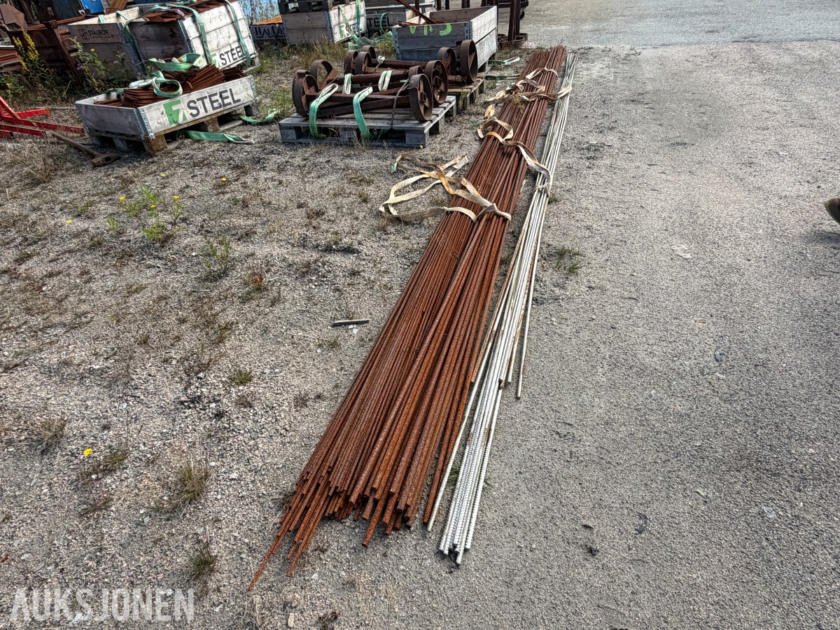 ARMERINGSJERN I DIVERSE LENGDER OG DIMENSJONER