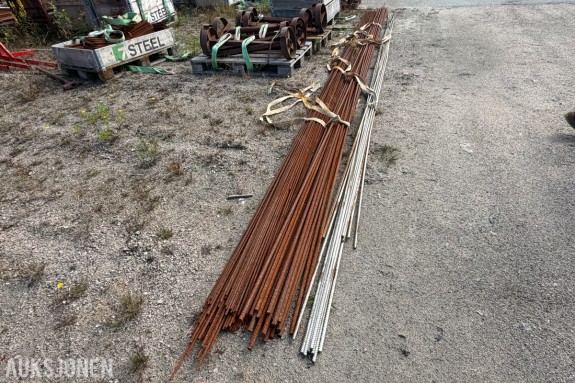 ARMERINGSJERN I DIVERSE LENGDER OG DIMENSJONER