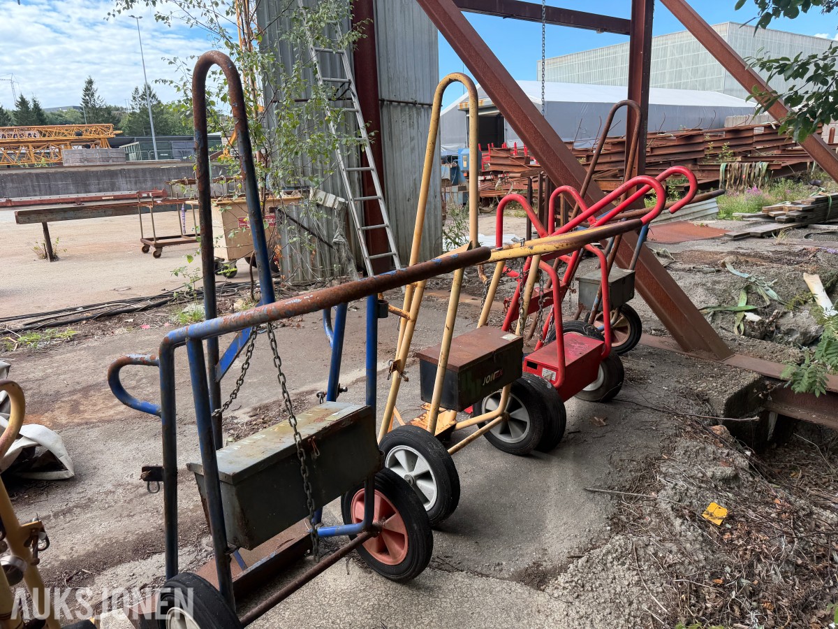 GASSFLASKEVOGNER / FLASKEVOGNER - 5 STK