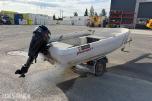 Pioner 15 med båthenger, Evinrude motor 25hk 