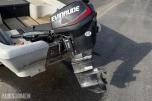 Pioner 15 med båthenger, Evinrude motor 25hk 