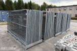 Garda/Heras byggegjerder 150stk m/ føtter