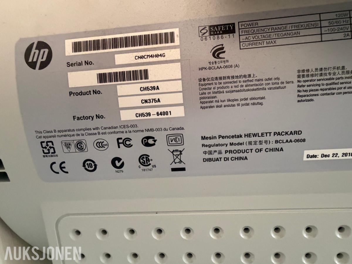 HP DESIGNJET T770 STORFORMATSKRIVER / PLOTTER