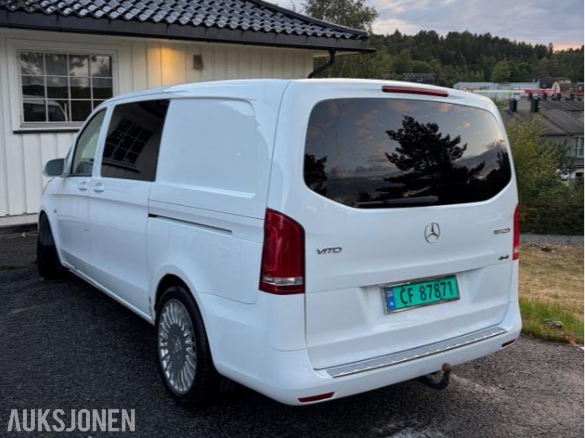 2017 Mercedes-Benz Vito V119 A2 4MATIC, 157000km, Cruisekontroll, Hengerfeste, Ryggekamera