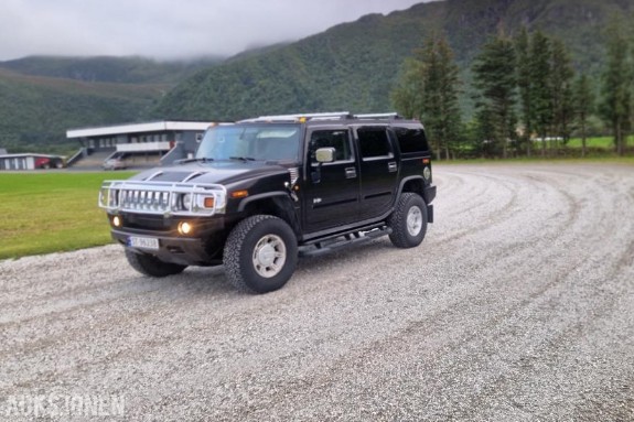 2004 Hummer H2 6.0 325hk AUTOMAT HENGERFESTE SKINN SOLTAK EU OK 11.2027