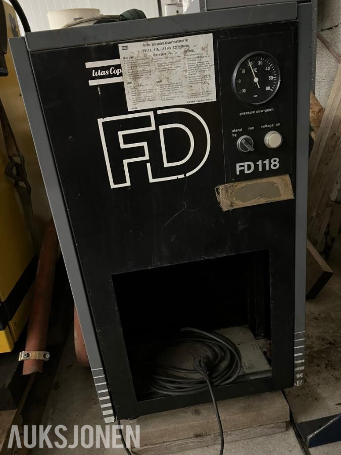 Kaeser SK26 kompressor med 600 liter tank og lufttørke