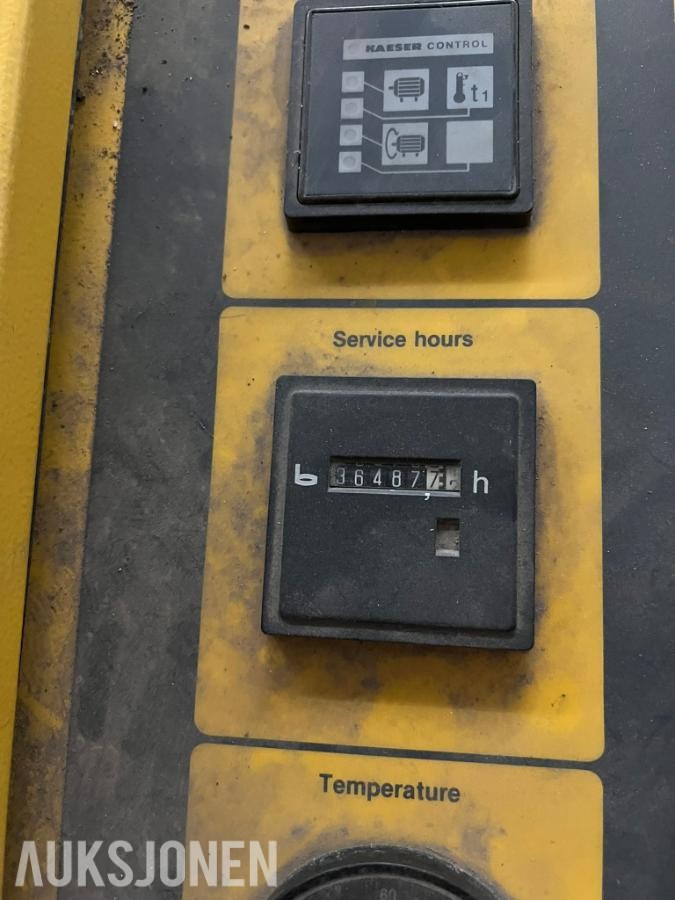 Kaeser SK26 kompressor med 600 liter tank og lufttørke