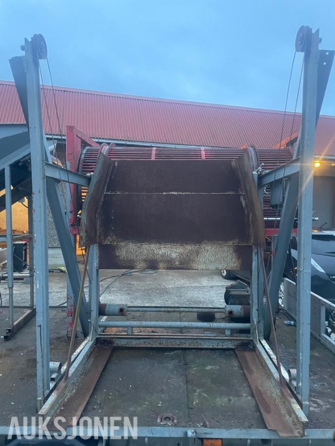 Elektrisk Kassetipper for Grønnsaker, poteter, ved, mm.