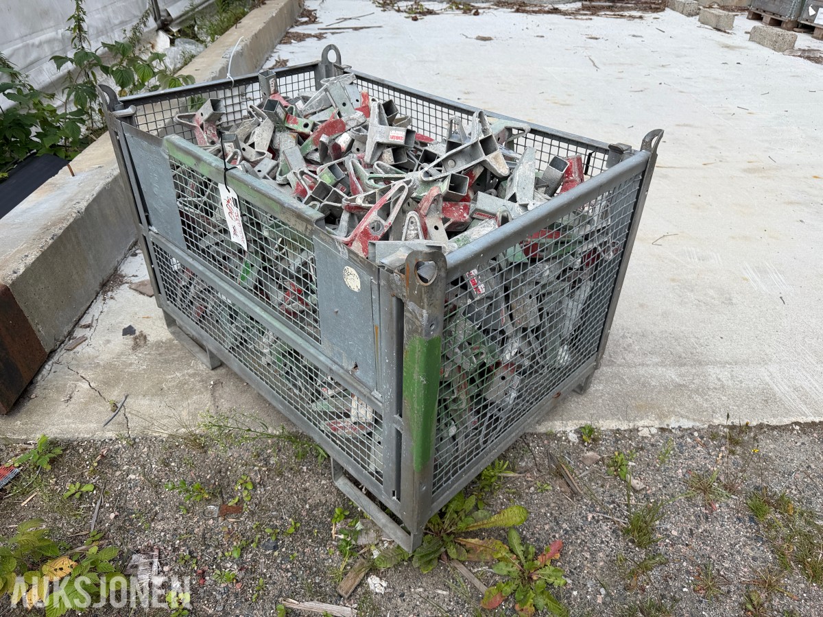 COMBISAFE MULTIFOT REKKVERKSFESTER – MED GITTERKASSE - OVER 340 STK