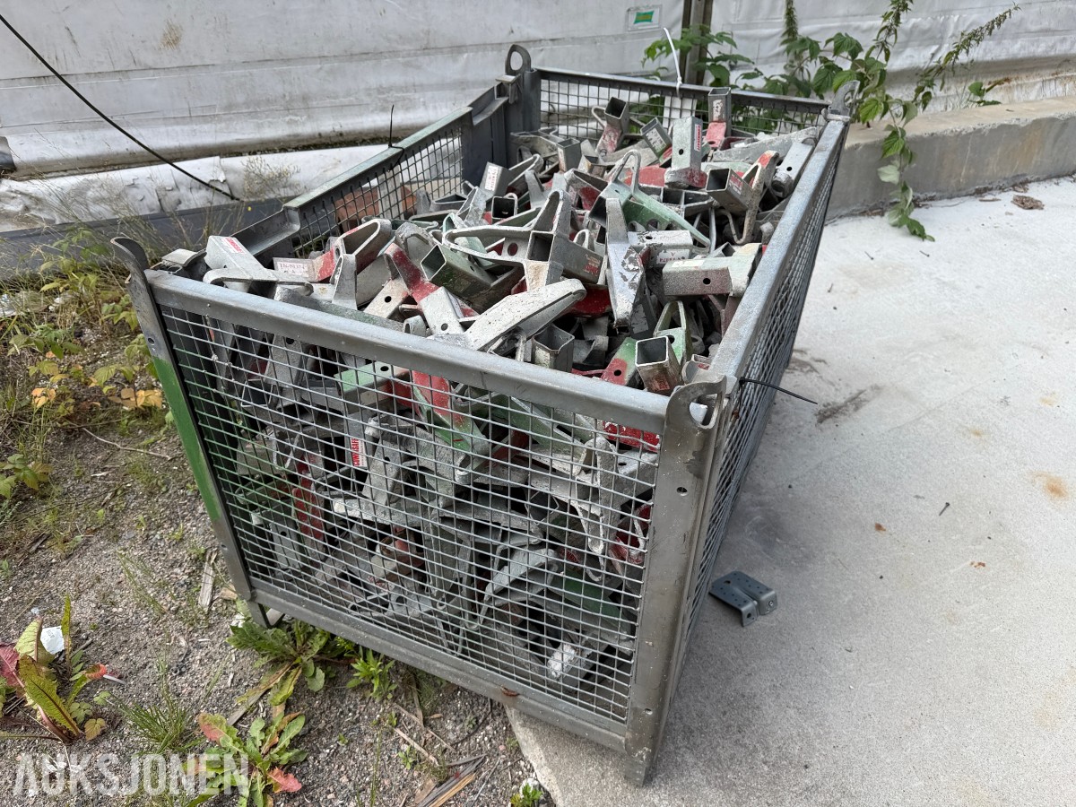 COMBISAFE MULTIFOT REKKVERKSFESTER – MED GITTERKASSE - OVER 340 STK