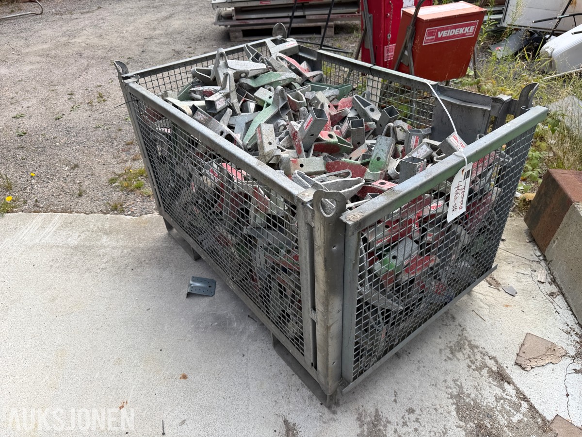 COMBISAFE MULTIFOT REKKVERKSFESTER – MED GITTERKASSE - OVER 340 STK