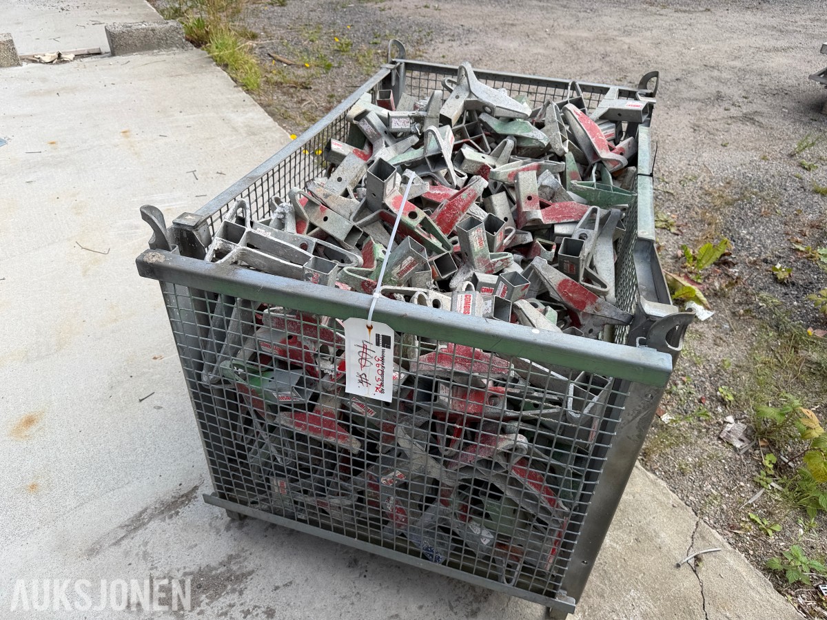 COMBISAFE MULTIFOT REKKVERKSFESTER – MED GITTERKASSE - OVER 340 STK