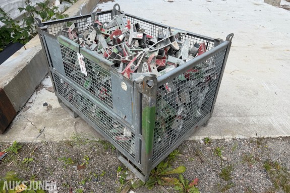 COMBISAFE MULTIFOT REKKVERKSFESTER – MED GITTERKASSE - OVER 340 STK