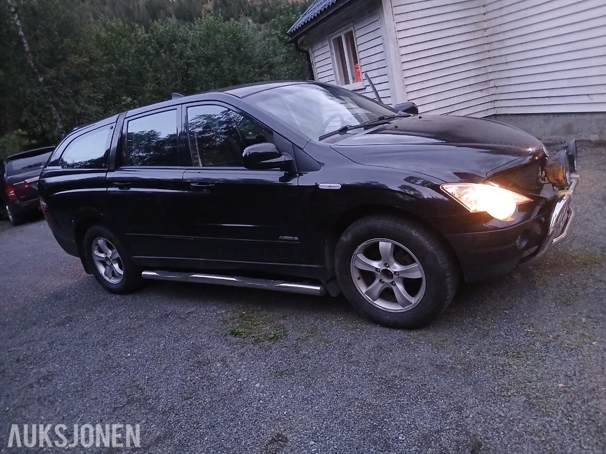 2008 Ssangyong Actyon Sport 2.0 Diesel 4WD, 149800km, Reparasjonsobjekt/delebil