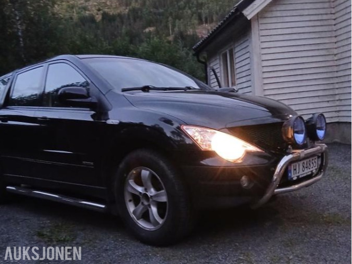 2008 Ssangyong Actyon Sport 2.0 Diesel 4WD, 149800km, Reparasjonsobjekt/delebil