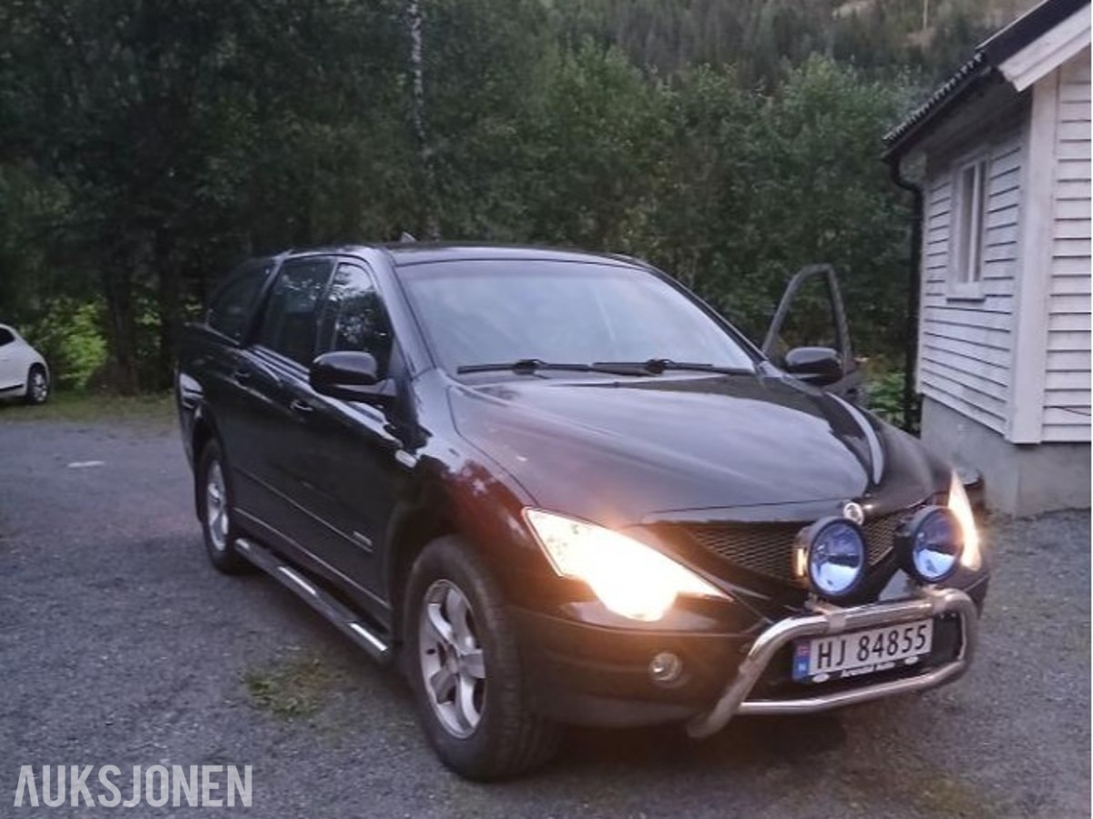 2008 Ssangyong Actyon Sport 2.0 Diesel 4WD, 149800km, Reparasjonsobjekt/delebil