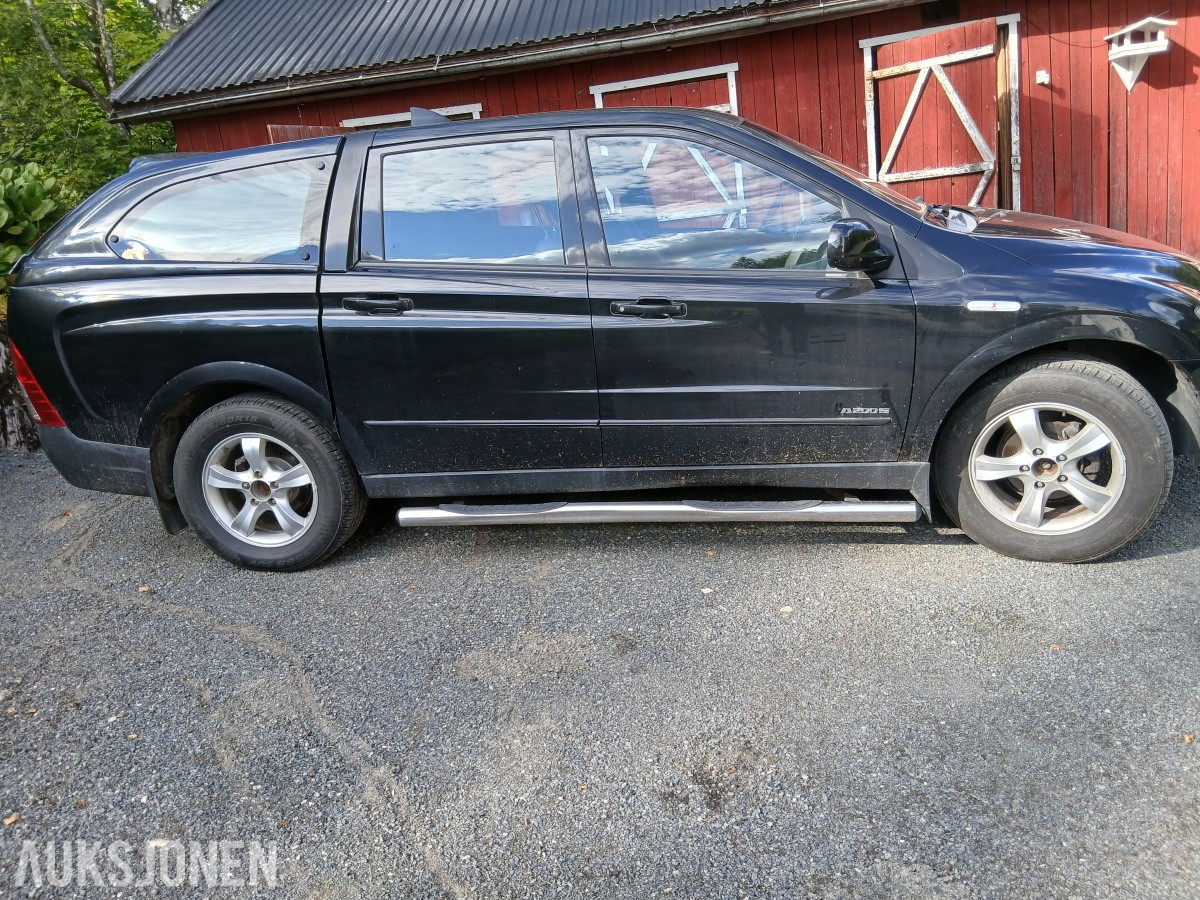 2008 Ssangyong Actyon Sport 2.0 Diesel 4WD, 149800km, Reparasjonsobjekt/delebil