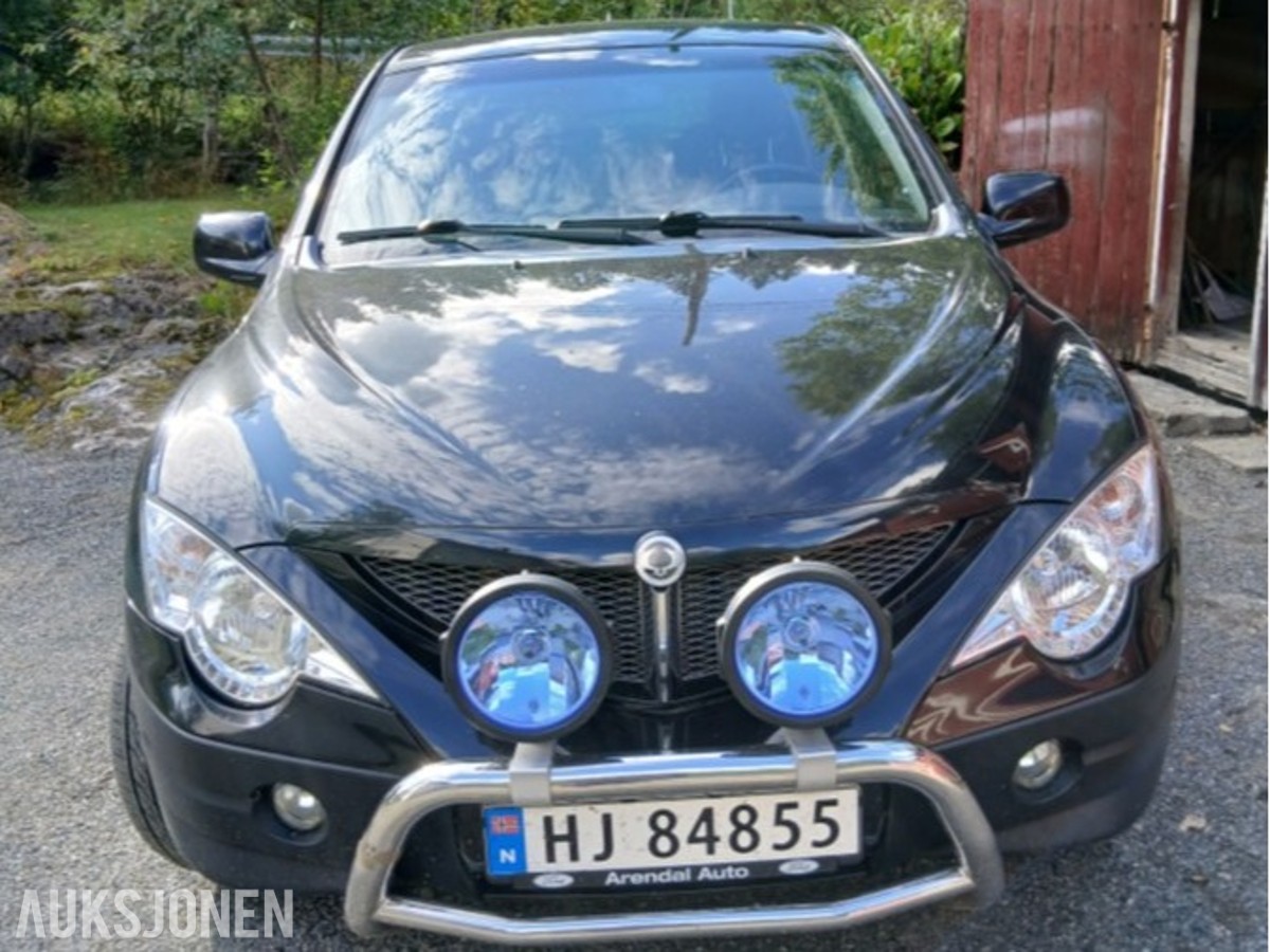 2008 Ssangyong Actyon Sport 2.0 Diesel 4WD, 149800km, Reparasjonsobjekt/delebil