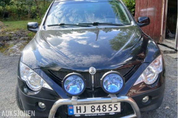 2008 Ssangyong Actyon Sport 2.0 Diesel 4WD, 149800km, Reparasjonsobjekt/delebil