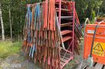 STORT PARTI GIPSBUKKER / MALINGSBUKKER / ARBEIDSBUKKER MED LAGRINGSSTATIV