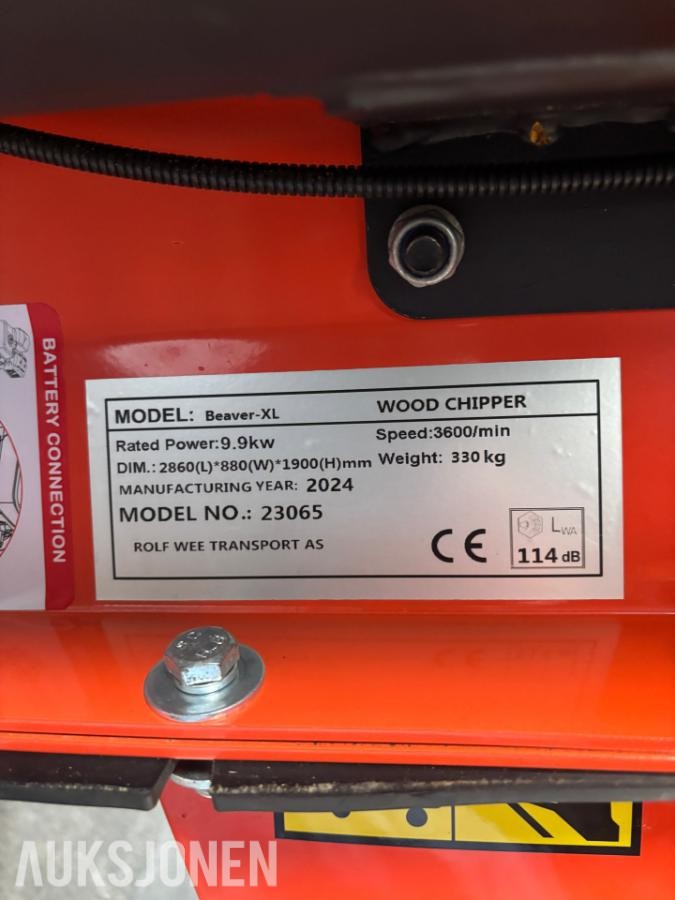 2024 Beaver-XL flishugger med Briggs & Stratton XR-motor. 23065