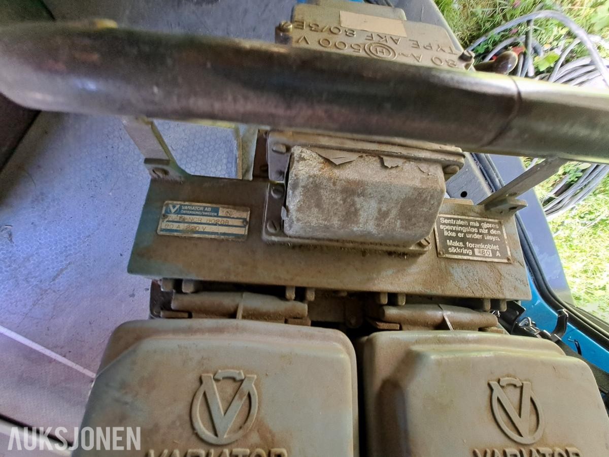 Strømfordelingskap System Variator VUC