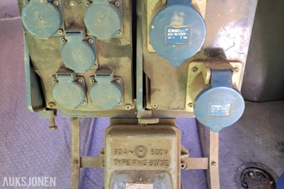 Strømfordelingskap System Variator VUC