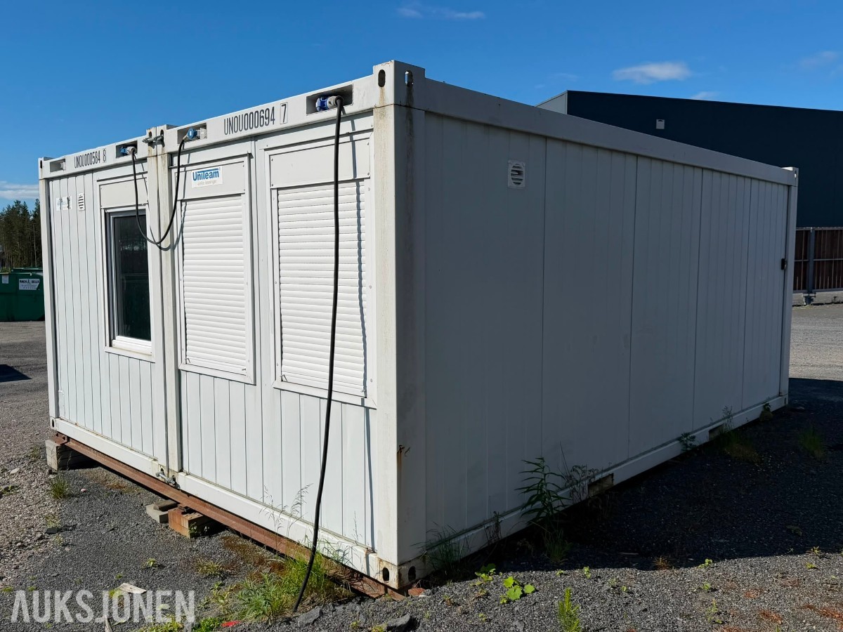 2 stk Uniteam containere brakker