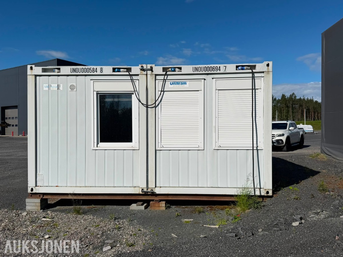 2 stk Uniteam containere brakker